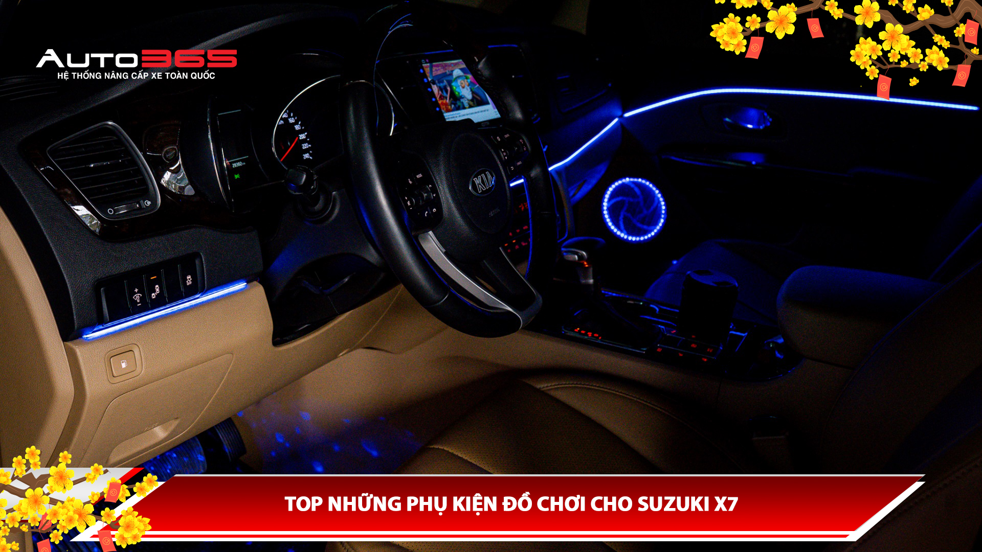TOP NHỮNG PHỤ KIỆN ĐỒ CHƠI CHO SUZUKI XL7